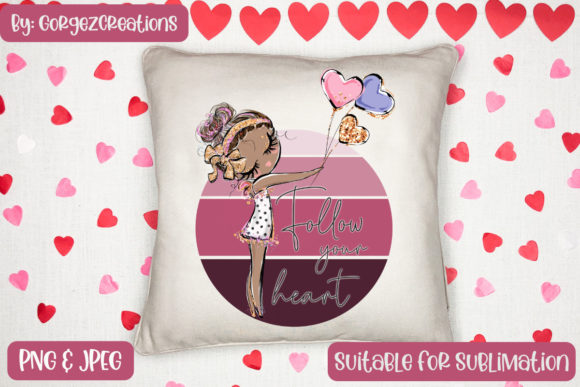 Download Follow Your Heart, Girl with Balloons #2 - Girl with balloons Collection